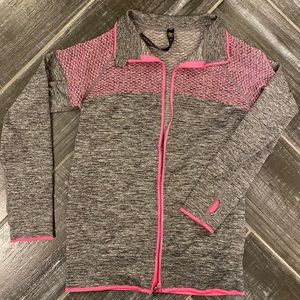 Active Jacket Size M/L Gray and Pink